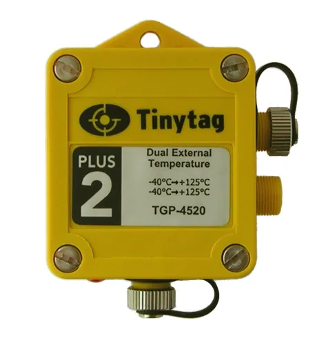 Rugged, waterproof, temperature data logger for use with two thermistor probes - Image 2