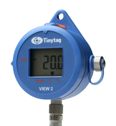 Temperature and relative humidity logger with display and accompanying probe - Image 2