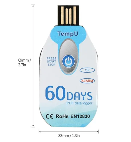 Single use PDF temperature data logger - Image 5