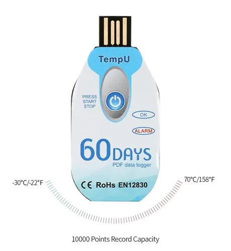 Single use PDF temperature data logger - Image 4